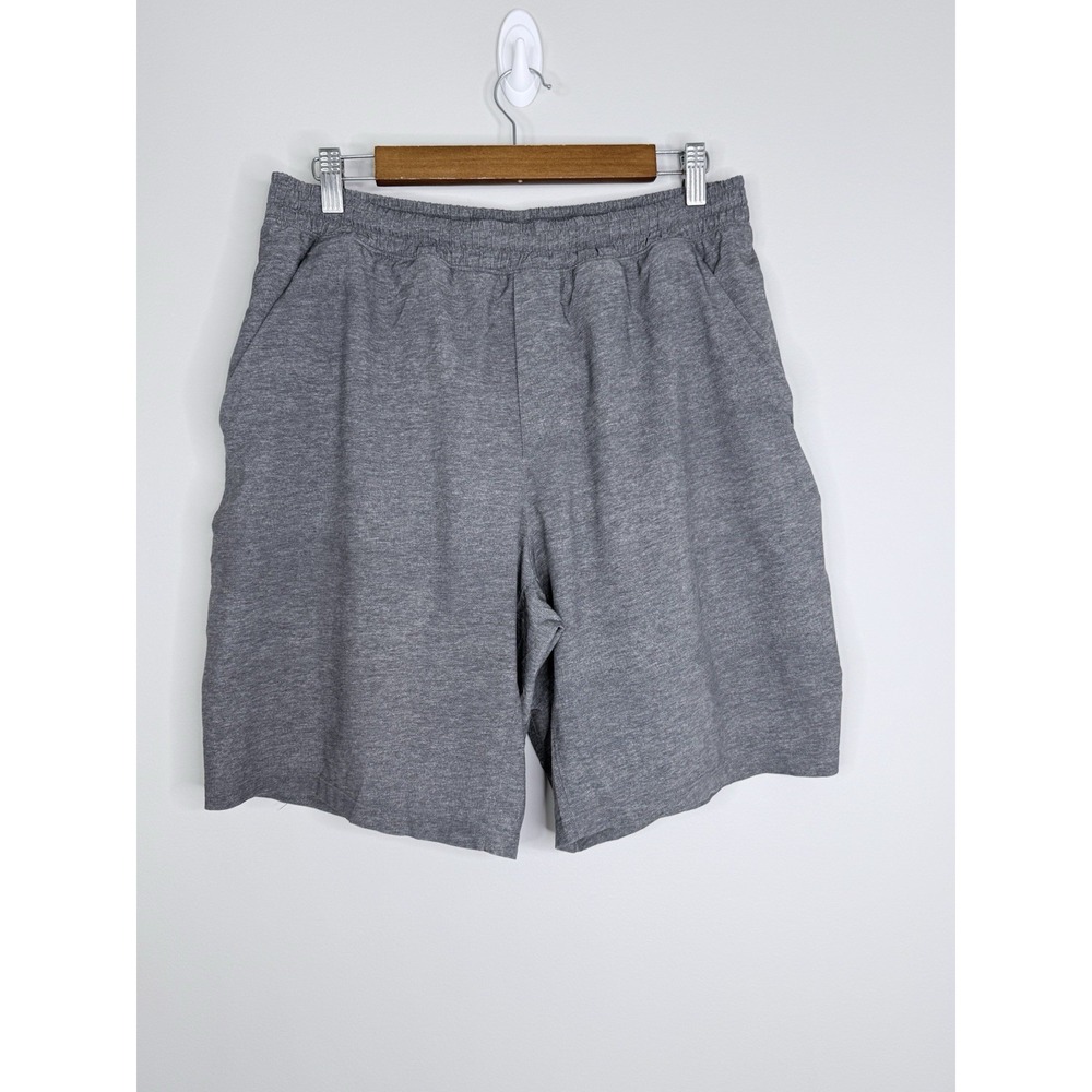 Lululemon Pace Breaker Out Of Mind Liner 9" Mens Large Heathered Gray Shorts